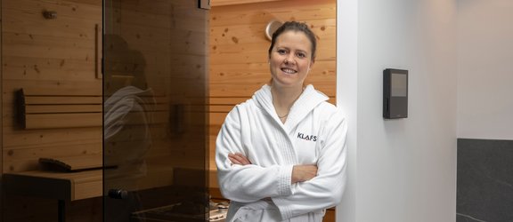 Sauna PREMIUM bei Viktoria Rebensburg